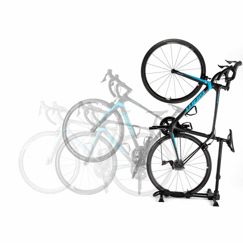 Adjustable Upright Bike Stand - Vertical Floor Rack for Convenient Road  Bicycle Storage 